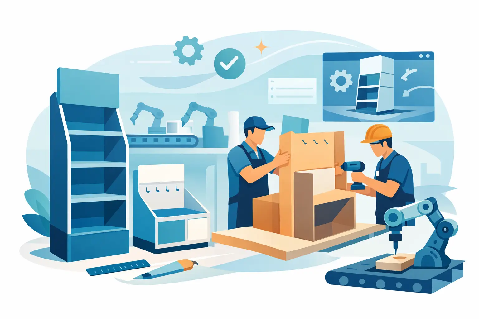 Custom Display Stand Production That Performs