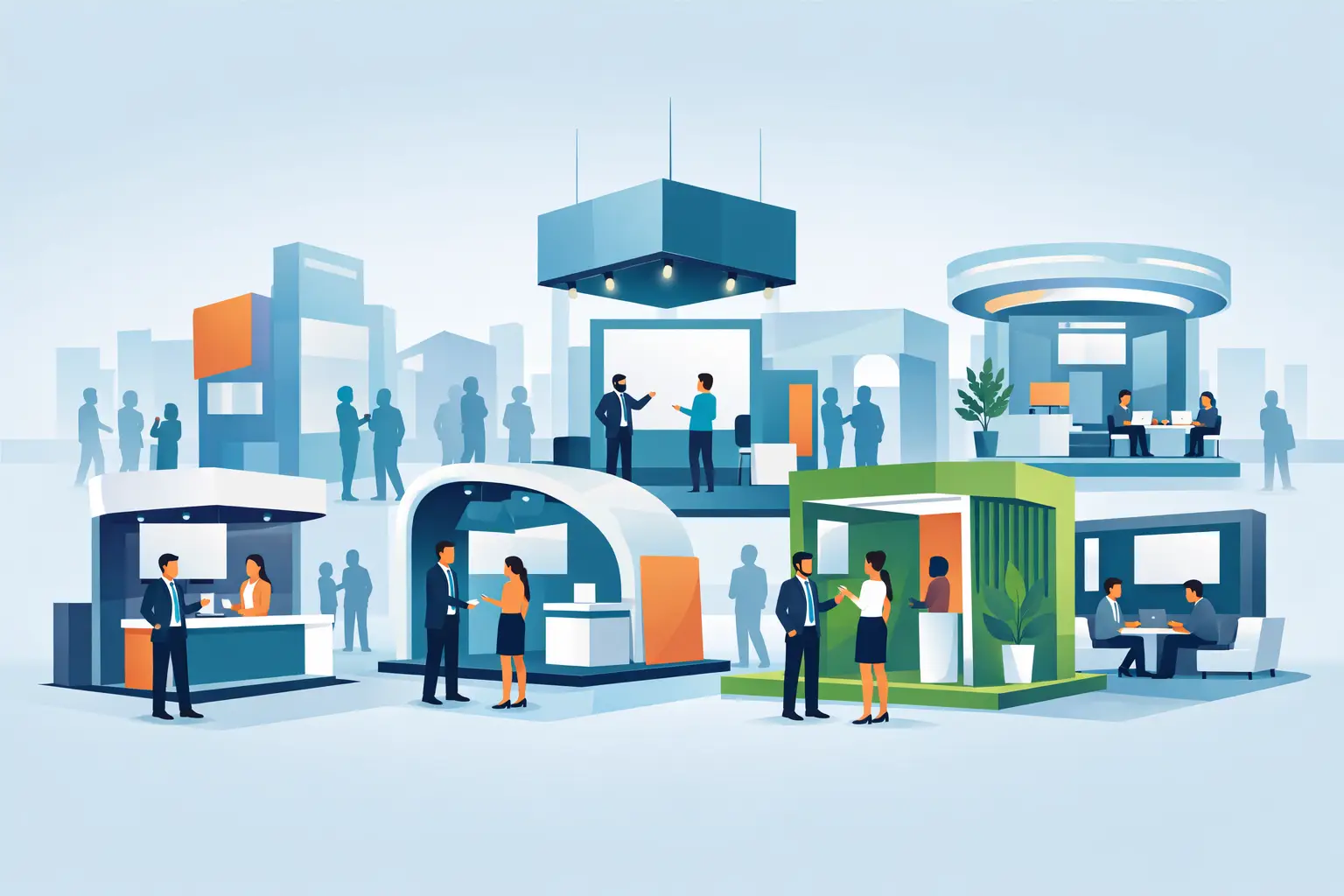 12 Trade Show Booth Examples That Get Noticed