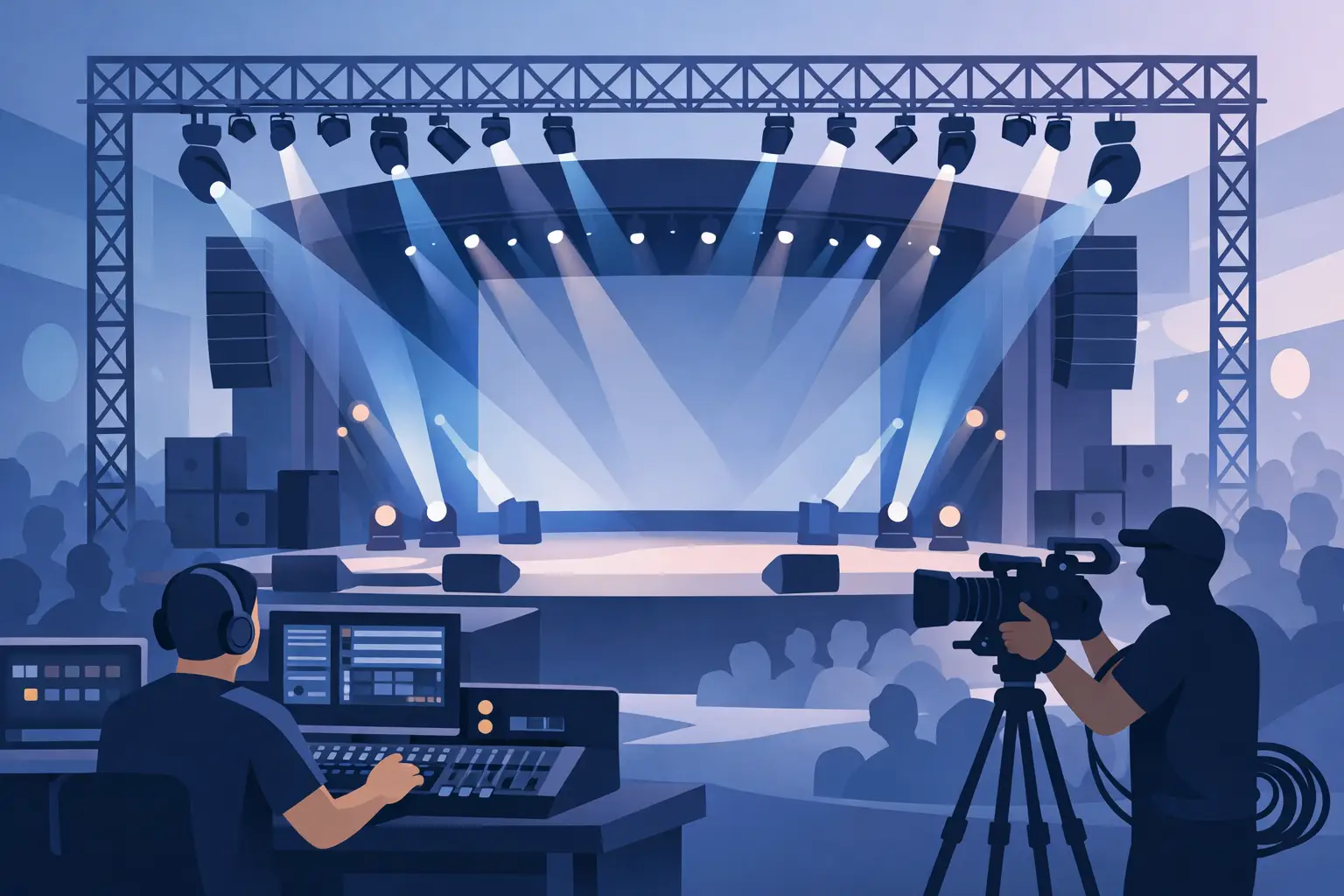 Event Stage and Lighting Production That Performs
